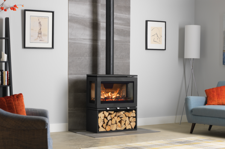 Purevision Linear LPV8 3 Sided Stove