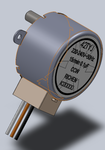 Slim Range spindle motor